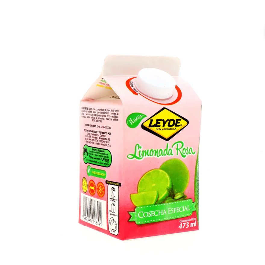 Limonada Rosa Leyde 473ml