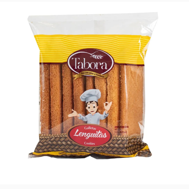 Galletas Lenguitas Tabora 125GR