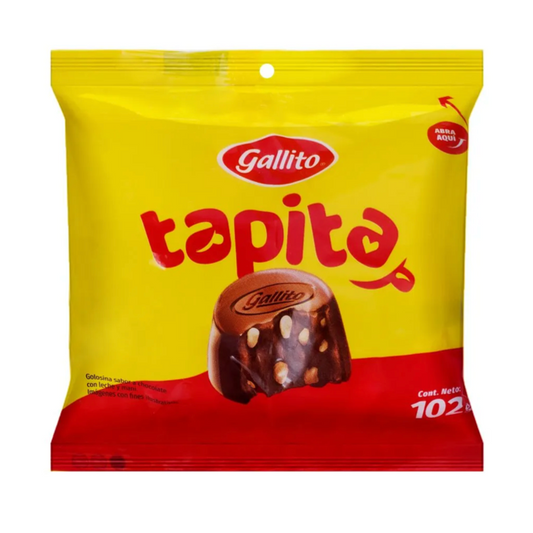 Tapita de Chocolate Gallito 102gr