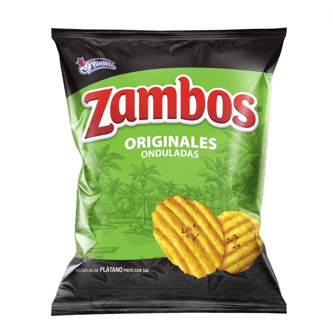 Tajaditas de Platano Zambos Originales 140gr