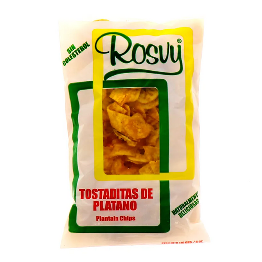 Tajaditas de Platano Rosvy 170gr