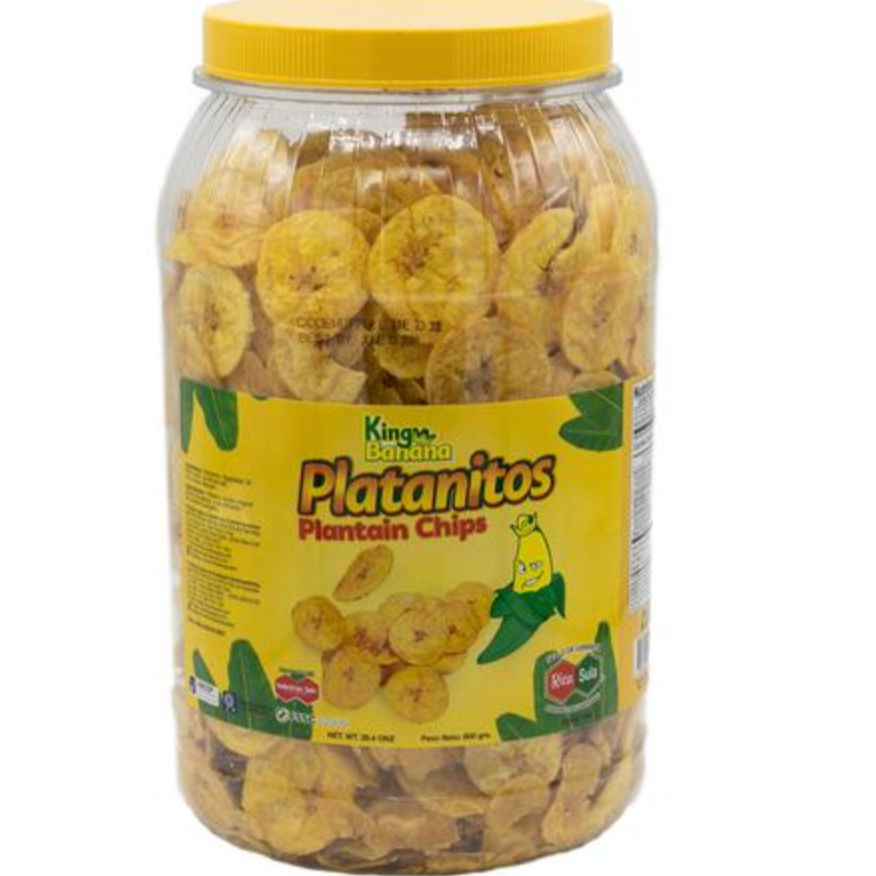 Tajaditas de Platano Rica Sula 800gr