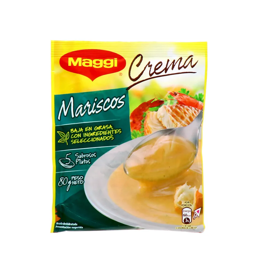 Crema de Mariscos Maggi 80gr