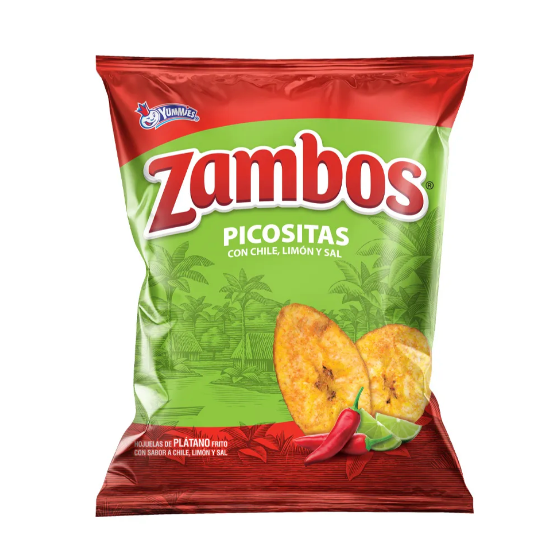 Tajaditas de Plátano Zambos Picositas