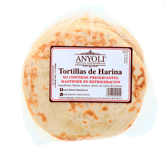 Tortillas de Harina Anyoli (10 Unidades)