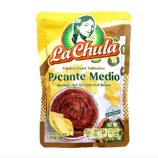 Frijoles "La Chula" Picante Medio 400gr