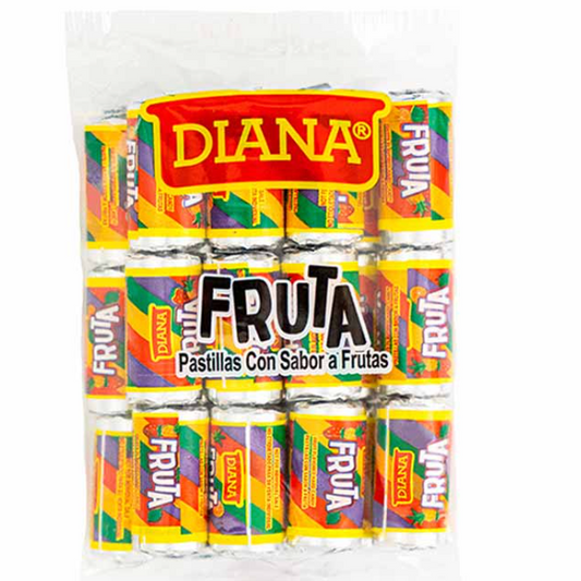 Pastillas con sabor a fruta Diana 264gr