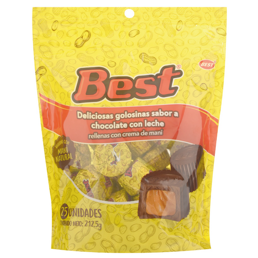 Golosinas sabor a chocolate 212.5gr